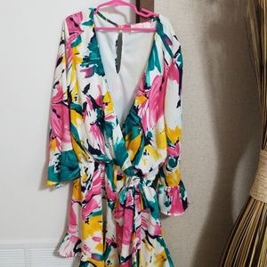 Multicolored romper